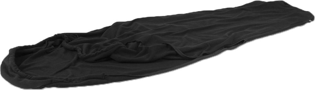 Schlafsack Fleece schwarz Produktbild 