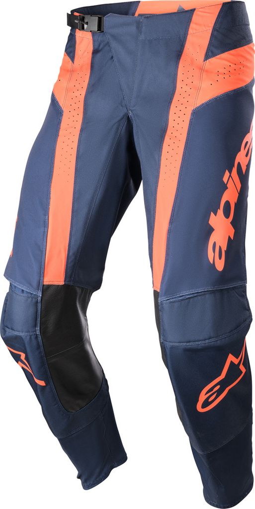 Alpinestars Techstar Arch Pants Night Navy/Hot Orange 30 Motocross Hosen