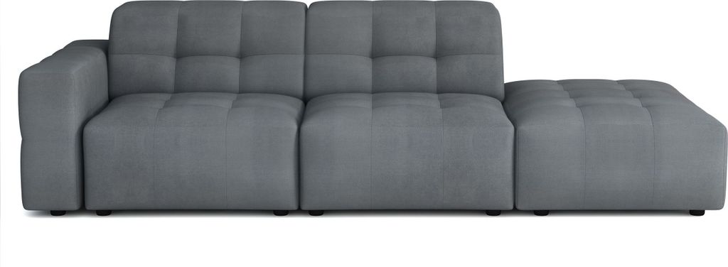 Emoebel24 Modulare Sofa Bergi rechts Dunkelgrau 262x102x70 cm