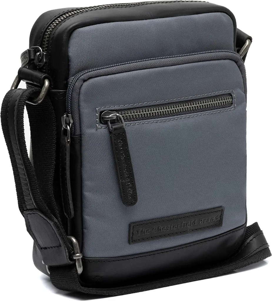 The Chesterfield Brand borsa a tracolla borsa a tracolla Karlstad Shoulderbag Light Grey grigio