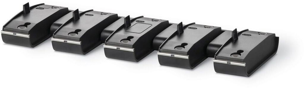 HP Poly Savi Charge Base - Ladeständer - für 5 Einheiten, mit Universal-Netzteil