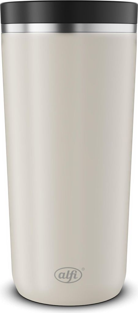 alfi Isolierbecher ISO COFFEE MUG PRO 0,38 l linen beige