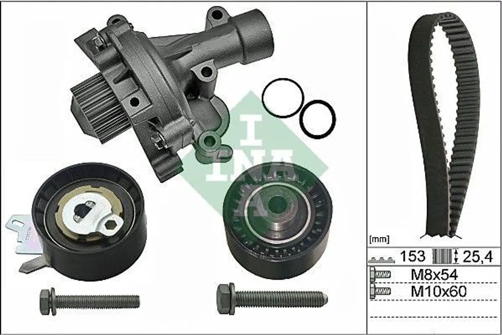 Évitez la casse moteur avec le kit distribution INA 530 0471 30 et pompe
