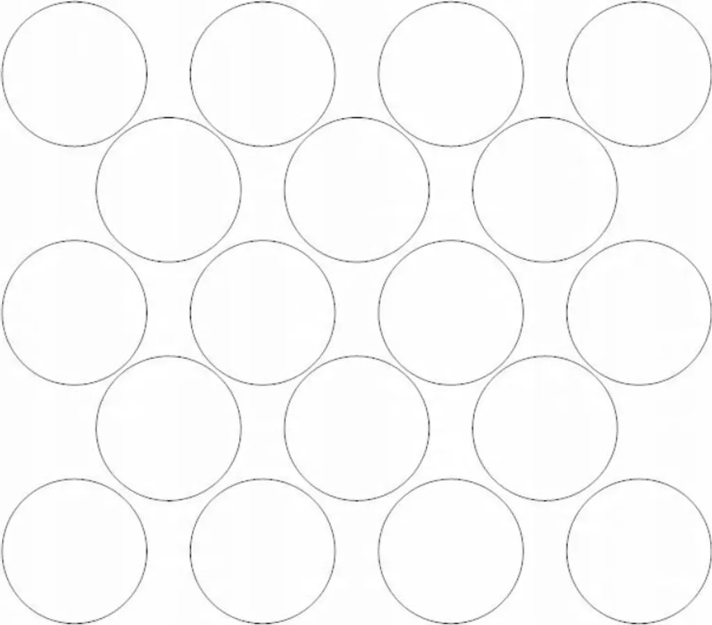 Adesivi rotondi, diametro 10 cm, 18 pezzi, bianco opaco