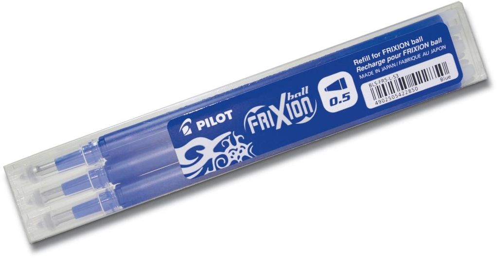Tintenrollermine Frixion 2275 05 blau VE=12x3 Stück Produktbild 