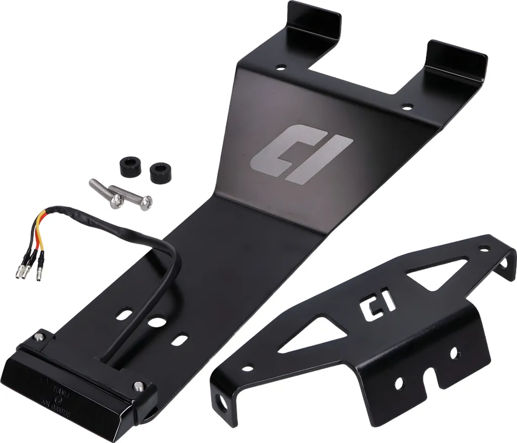 Support de plaque et passage de roue Doppler pour Rieju Marathon 125