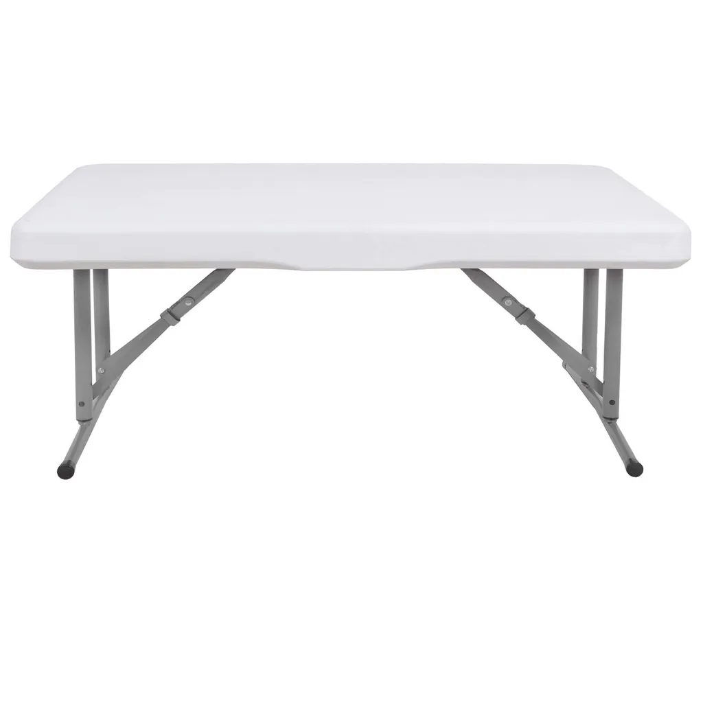 Springos Ensemble de Brasserie Table de Jardin et 2 Bancs Pliables