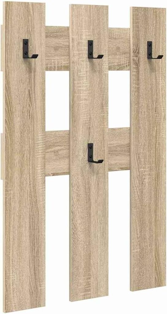 vidaXL Wandmontierter nachttisch Sonoma-Eiche 65 x 3 x 100 cm