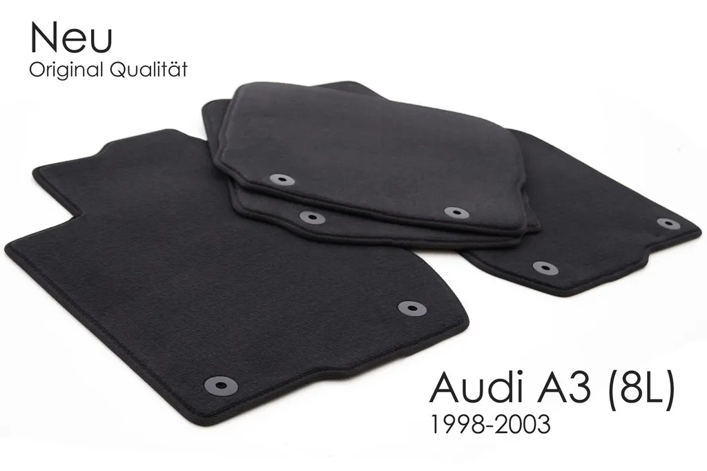 Analisi Tappetini Audi A3 S3 8L Velours - Set Protezione Abitacolo