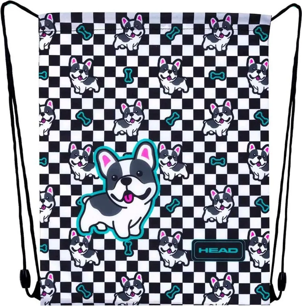 Borsa Scarpe HEAD Puppy Style - Sacca Porta Scarpe Scuola e Sport