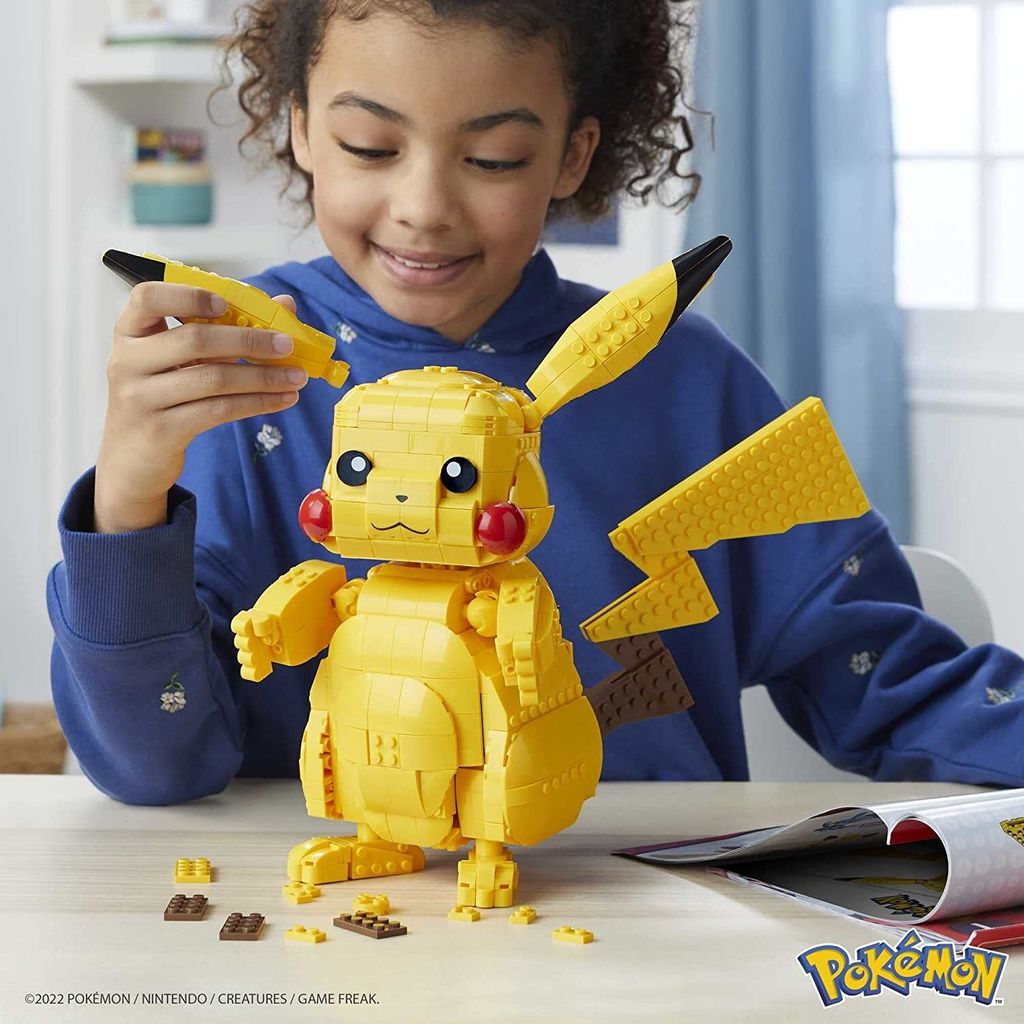 Mattel FVK81 Mega Construx Pokémon Jumbo Pikachu Obrázek produktu 15
