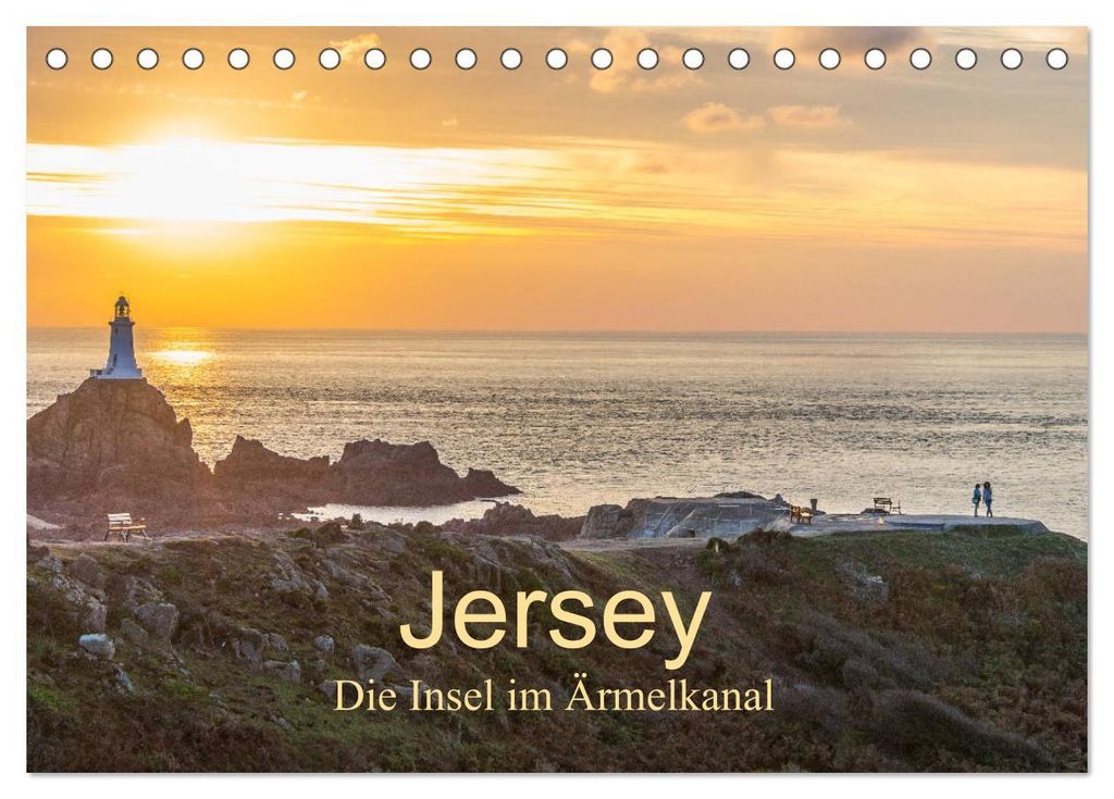Jersey - Die Insel im Ärmelkanal (Tischkalender 2027 DIN A5 quer), CALVENDO Monatskalender
