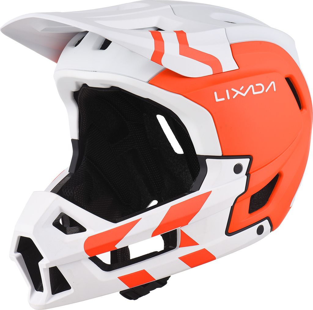 Integralhelm fuer Mountainbikes, Belueftung, leichter Helm