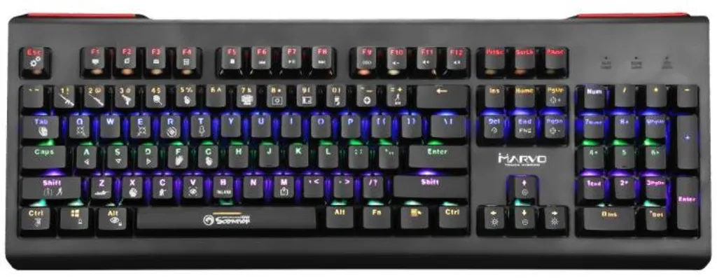 Clavier Gamer Mécanique KG959G avec Rétroéclairage LED RGB Personnalisable