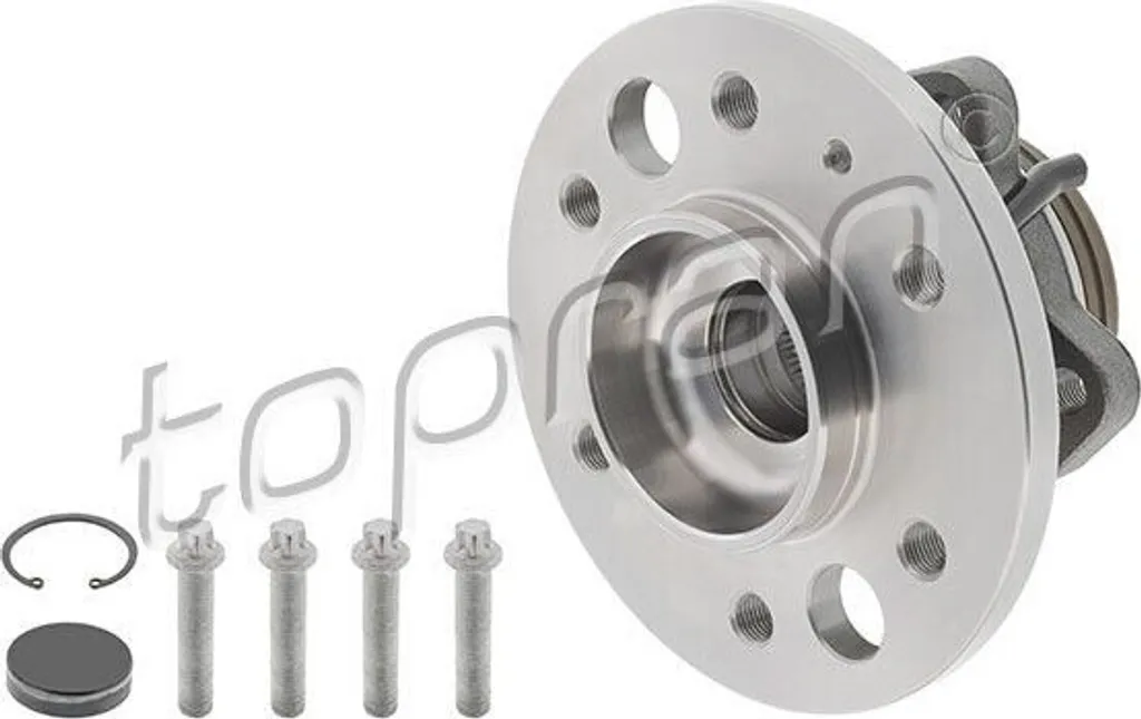 Kit Roulement de Roue Renforcé TOPRAN 117902 Essieu Arrière OE