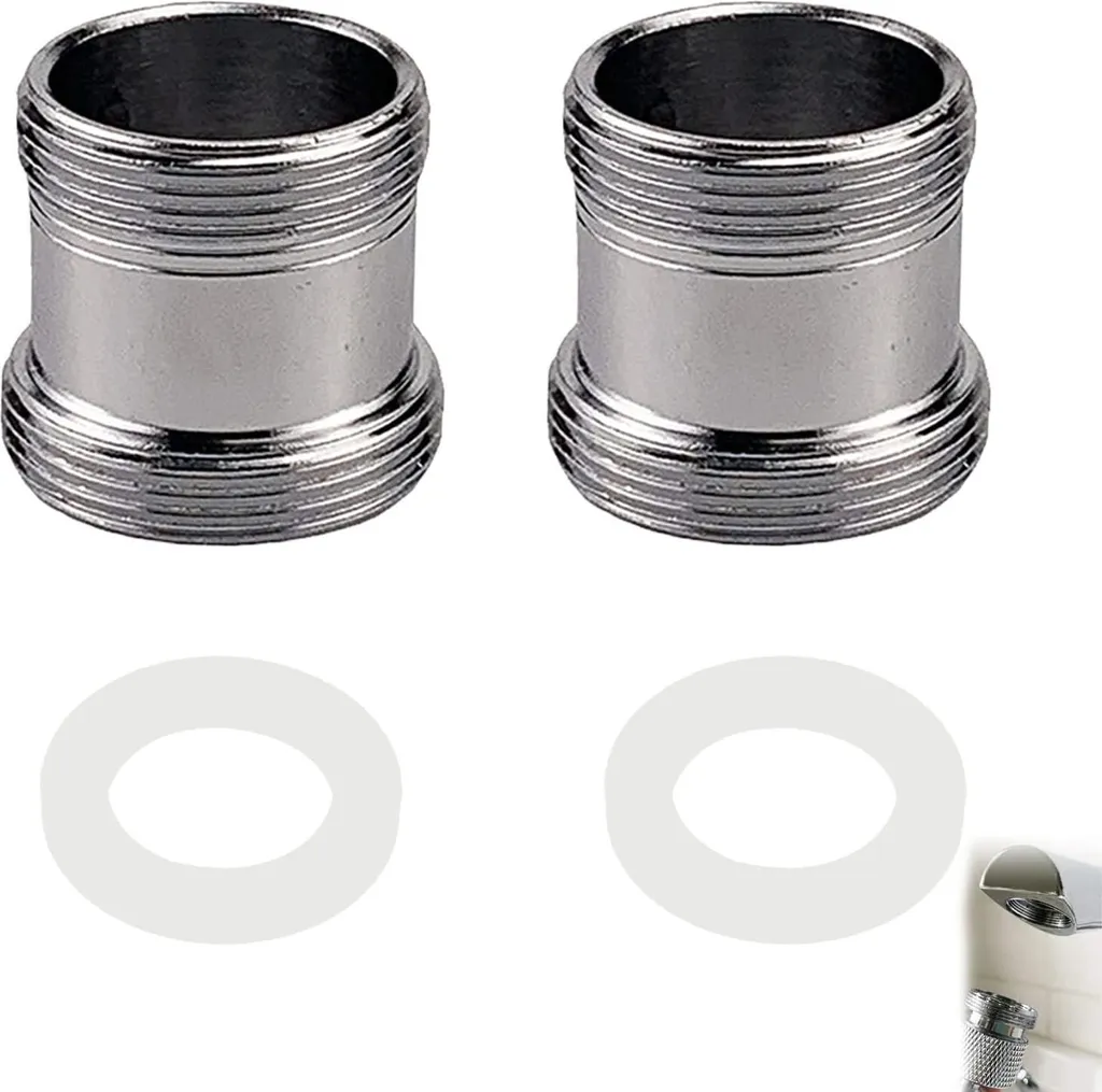 Solution fuite et compatibilité adaptateur M20 à M22 pour lavabos x2