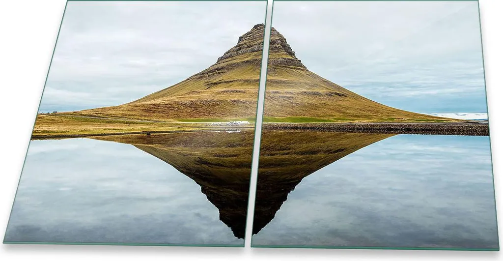 Copripiano Eco-Verde Vetro Temperato 2 Pezzi 40x52 Cucina