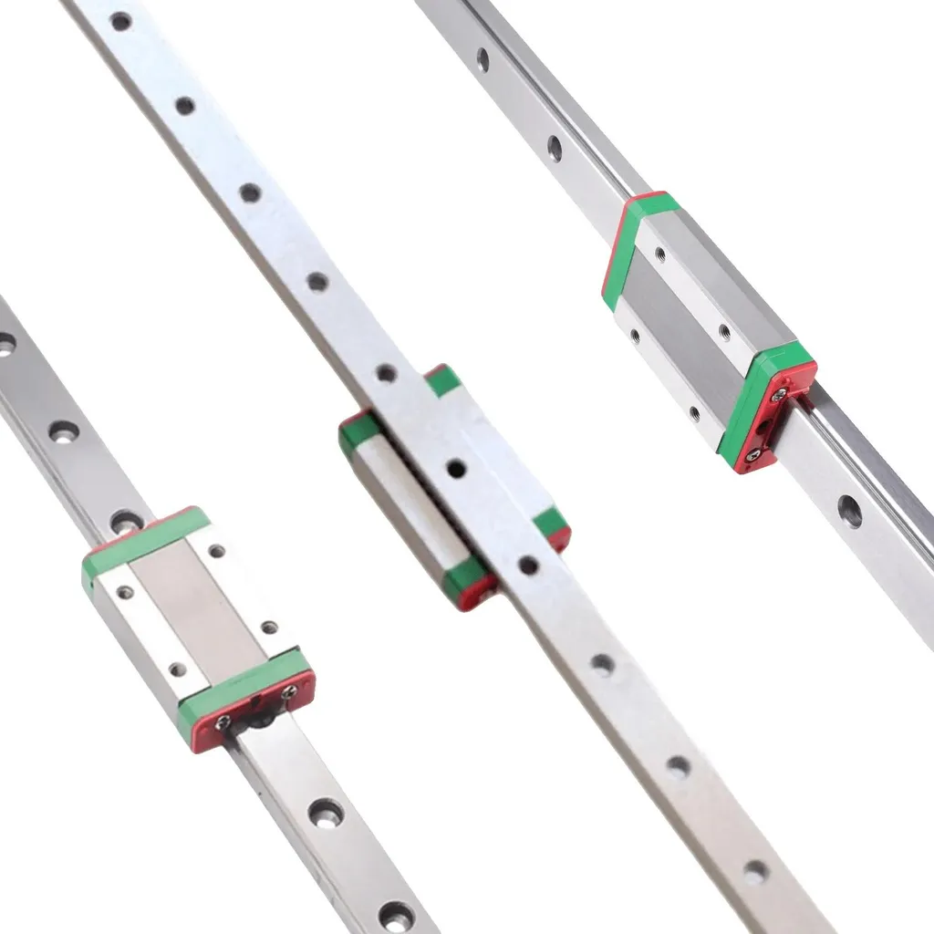 Rail linéaire MGN15H 500 mm avec guidage de précision pour mouvement fluide