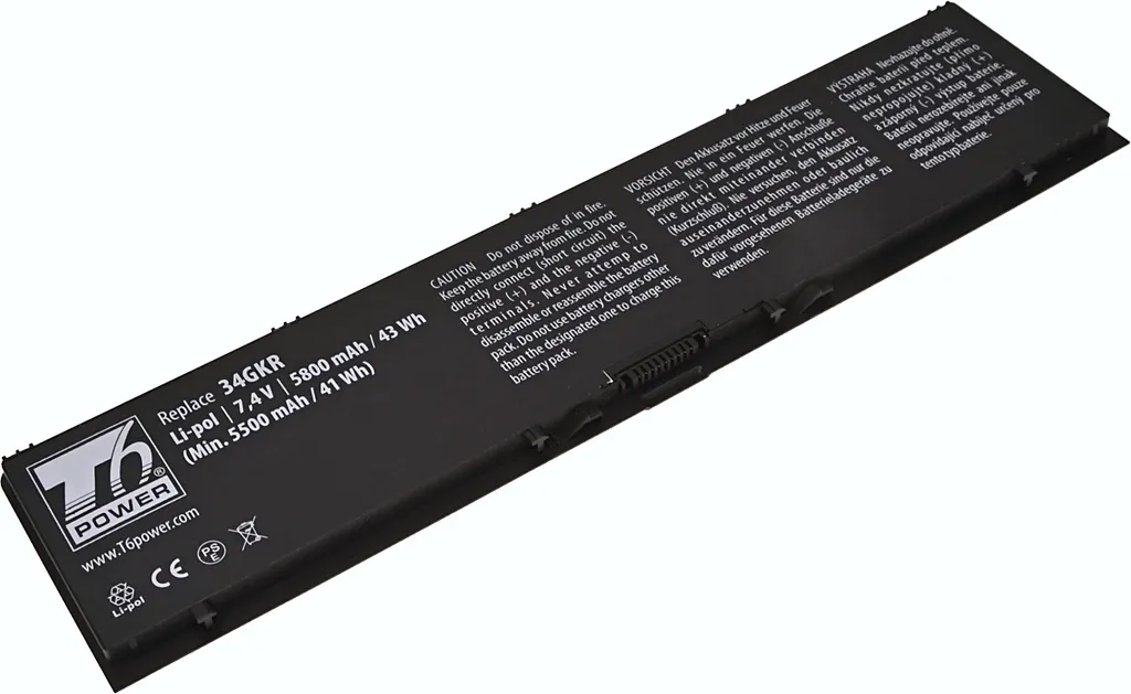 Batteria Dell 451-BBCT T6 Power: Ridai Vita al Tuo Laptop | 5800mAh