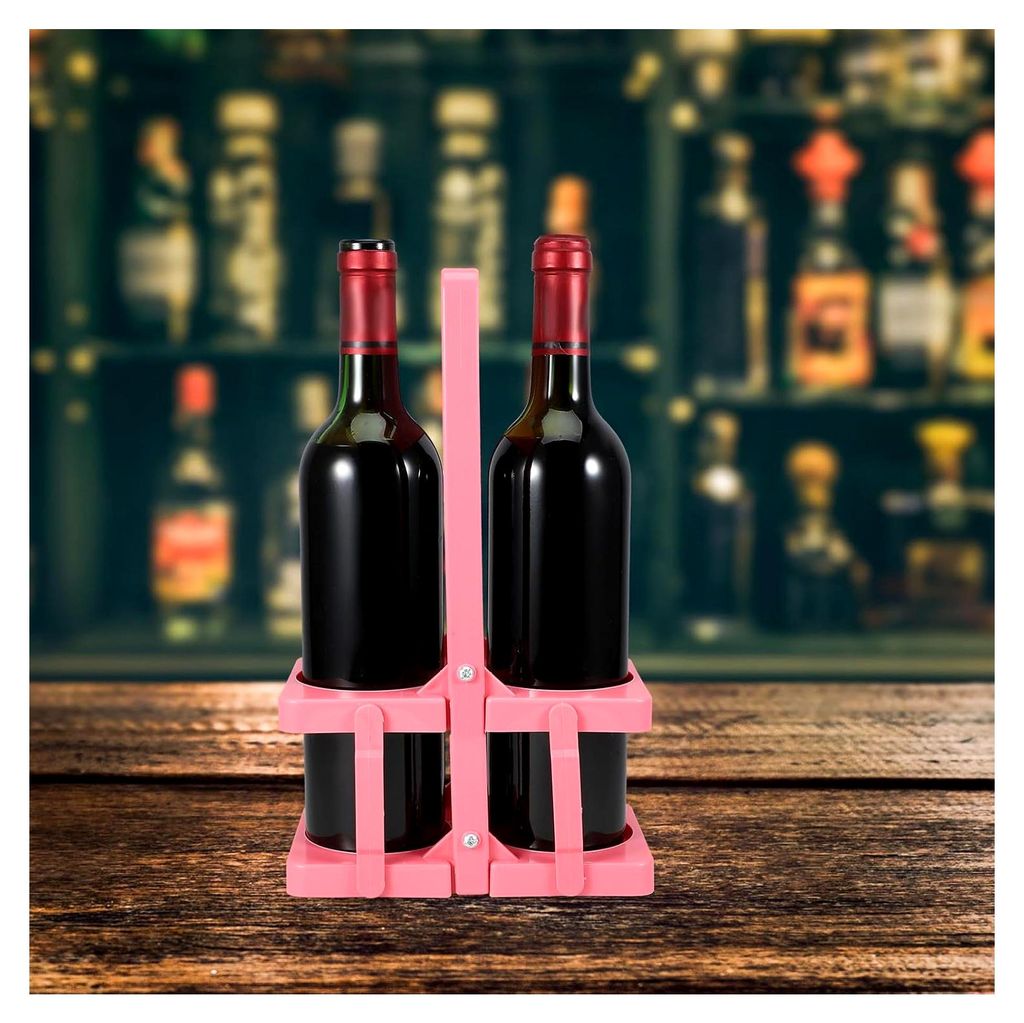 Faltbarer Bierkorb mit Praktischem Griff als Tragbarer Flaschenhalter für Bars und Partys