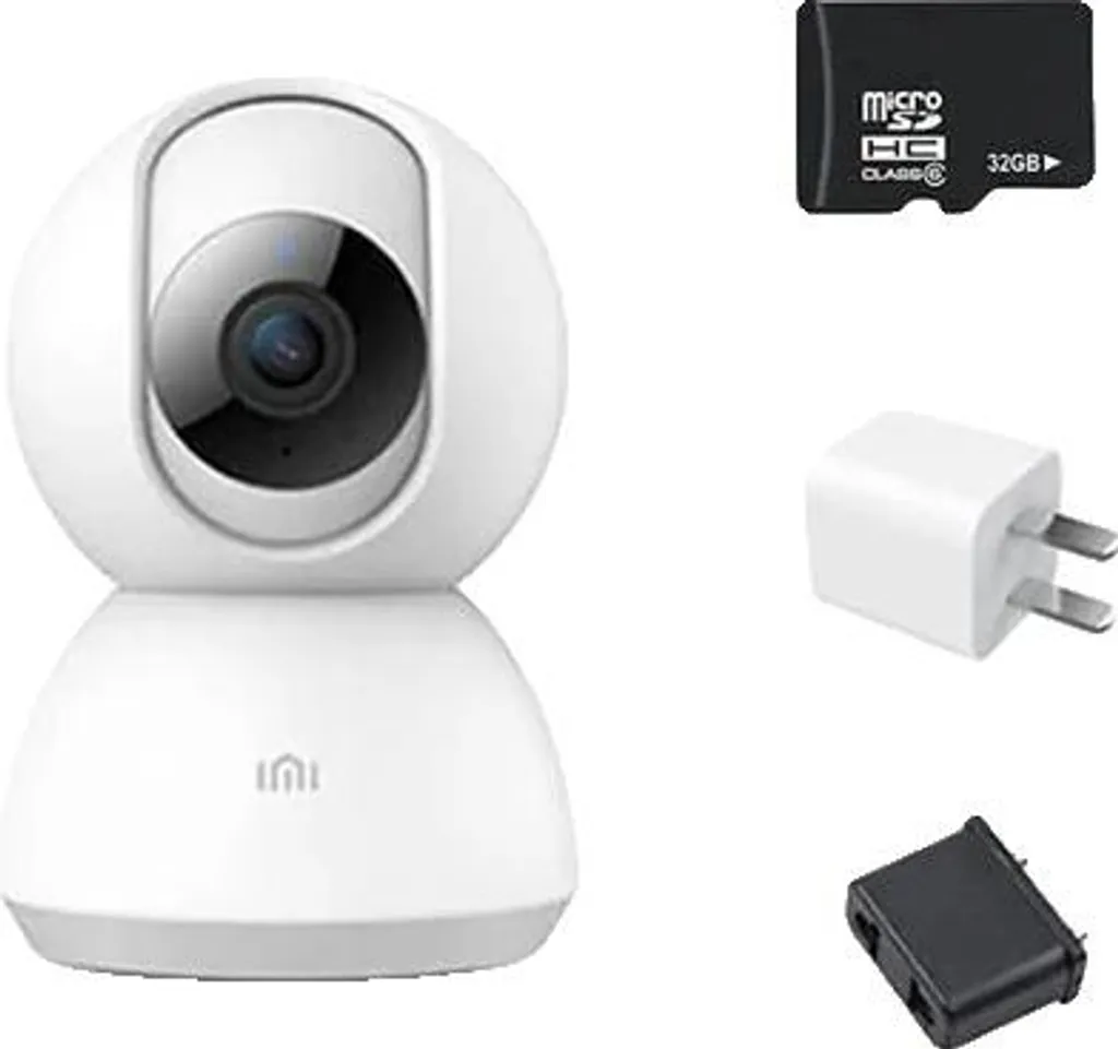 Hub Domestique Intelligent avec Commande Vocale et Caméra 1080P 32G