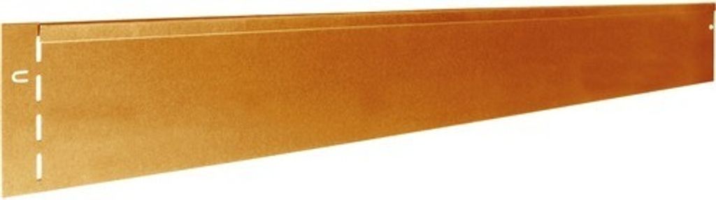 Obrzeże trawnikowe ze stali corten bellissa 118x13cm Zdjęcie produktu 