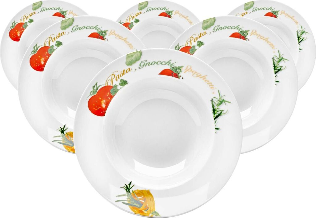 Van Well Pastateller ø 27 cm Milano 6er Set
