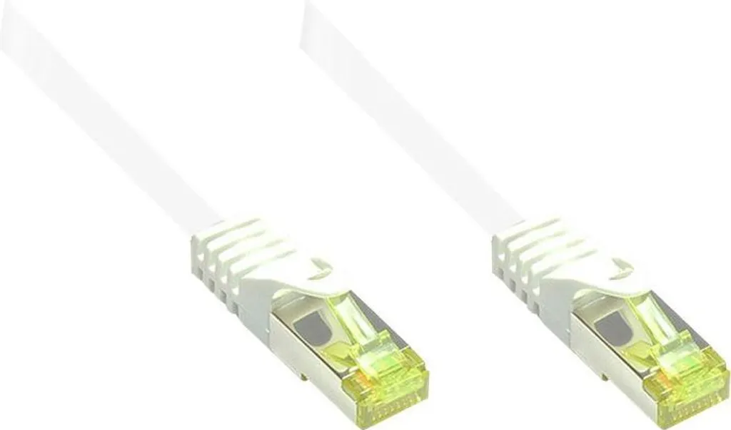 Cavo Ethernet 40m Cat 7 Bianco - Soluzione Cablaggio Esteso 10Gbps