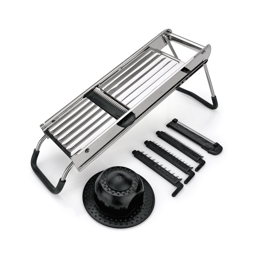 Mandoline, 36 x 12,5 cm, Edelstahl, Kunststoff