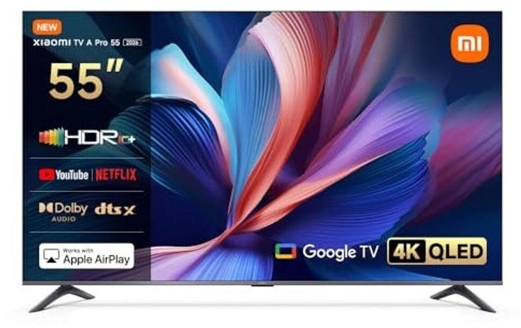 Xiaomi QLED TV A Pro 2026 | 55 | Smart TV | Google TV | 4K Productafbeelding 