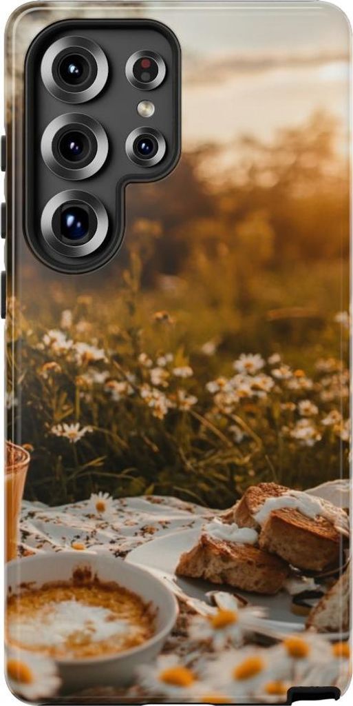 Sonniges Gänseblümchenfeld – Hülle Kompatibel mit Samsung Galaxy S25 Ultra