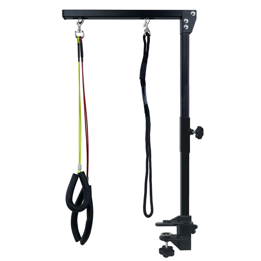 H-förmiger Hundepflege-Arm Mit Hängematte – Praktisch Zum Trimmen, Bürsten & Waschen Von Kleinen & Mittleren Hunden