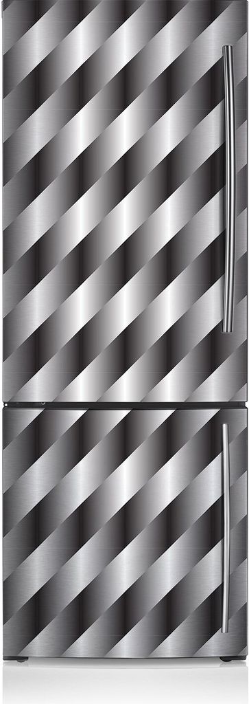 Kühlschrankmagnete Kühlschrank Magnetfolie Magnete Küche 60x205 cm - Metallischer Korb