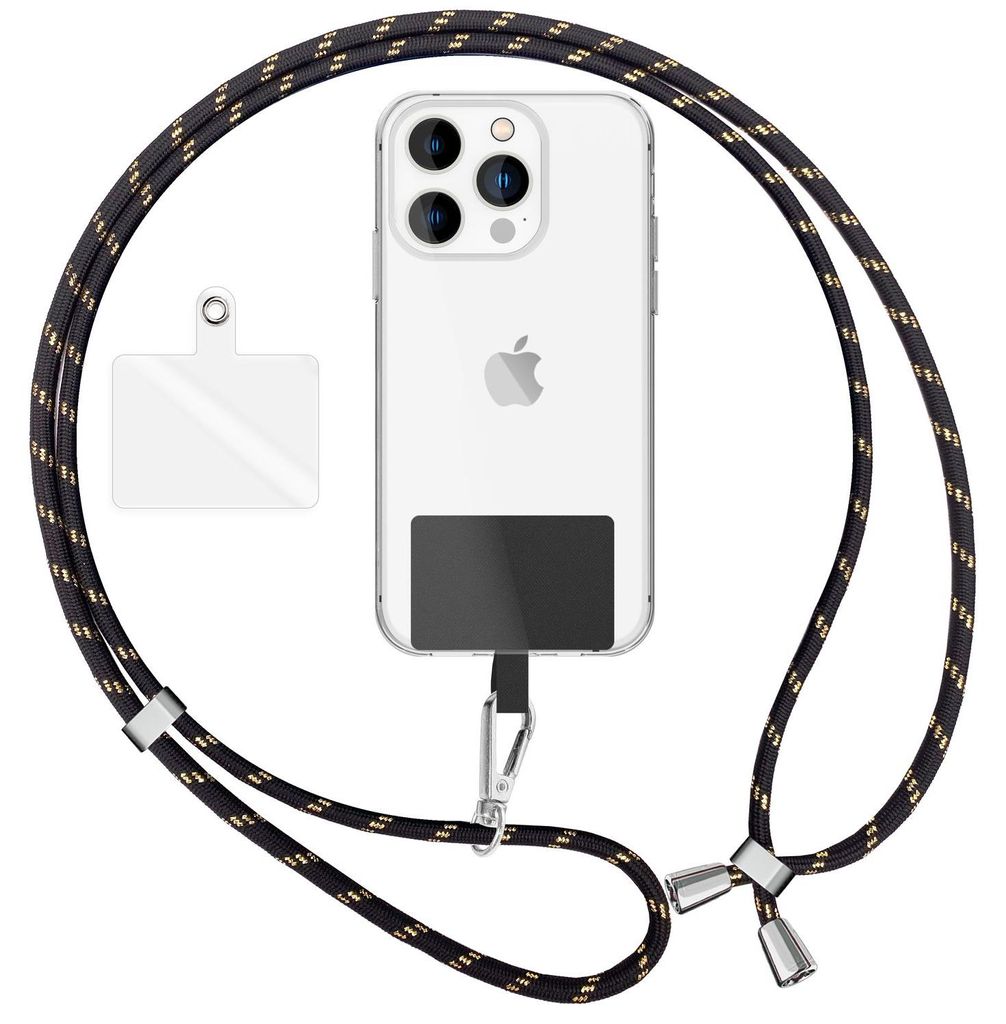 NALIA Lanyard universel avec 2 pads & mousqueton - 160cm de Image du produit 