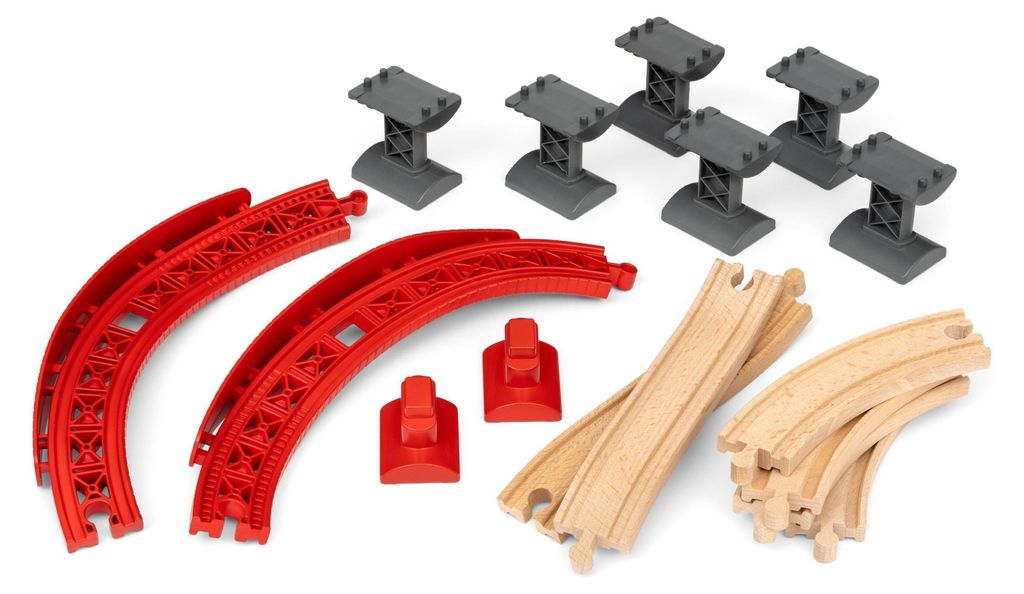 Schienenpaket Berg und Tal BRIO 63399500 Produktbild 