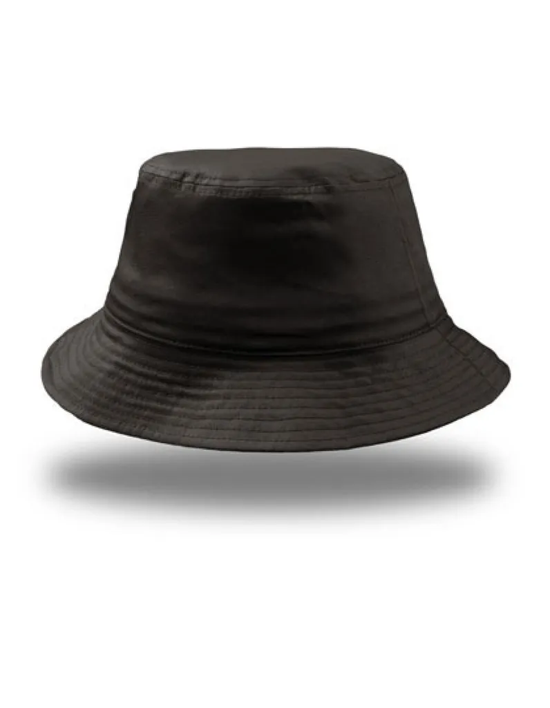 Cappello Atlantis BUCO Cotone Nero - Ideale per Personalizzazione e Eventi