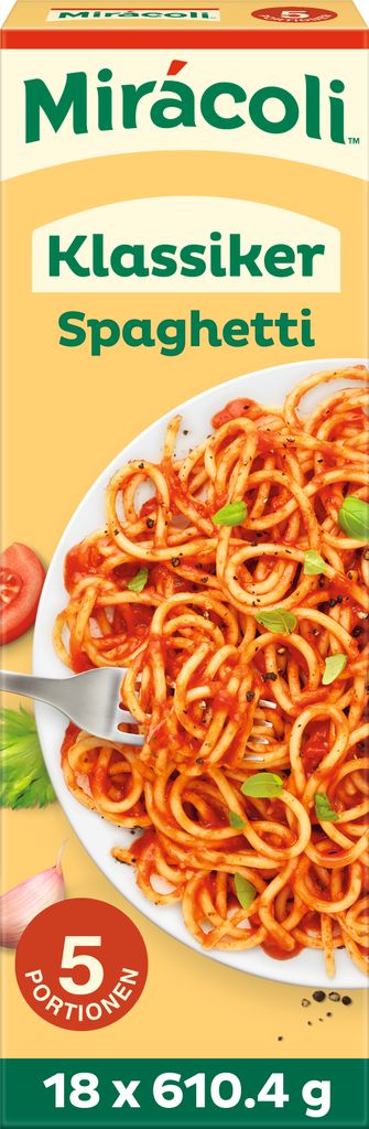 MIRACOLI™ 5 Portionen Spaghetti Klassiker 610,4g Produktbild 