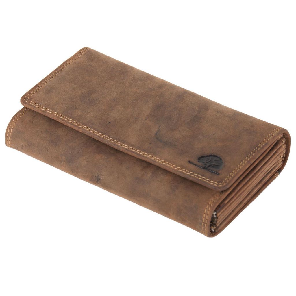 Greenburry VINTAGE 1785ES-25 Leder Kellnergeldbörse , Taxigeldbörse