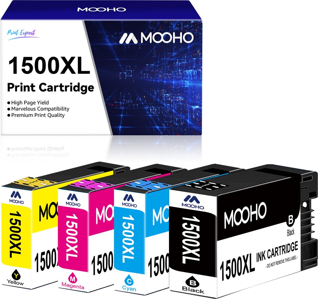 Canon Maxify Mb5150 Patronen 1 Schwarz 1500XL Für CANON PGI-1500 XL Maxify MB2100 MB2155 Canon Maxify Mb2150