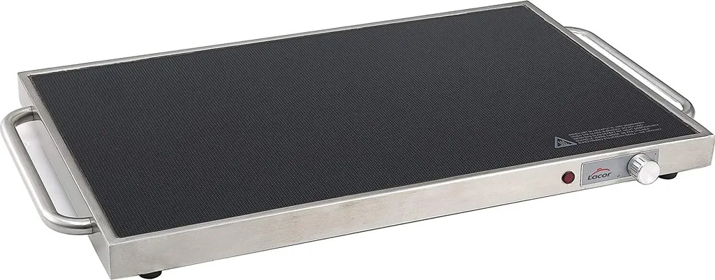 Plaque chauffante de table 230W thermostat réglable Lacor 69145