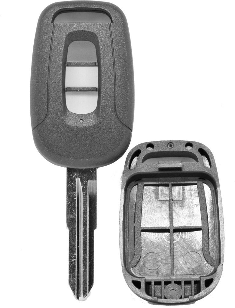 Auto Schlüssel Funk Fernbedienung 1x Gehäuse + 1x fest Produktbild 