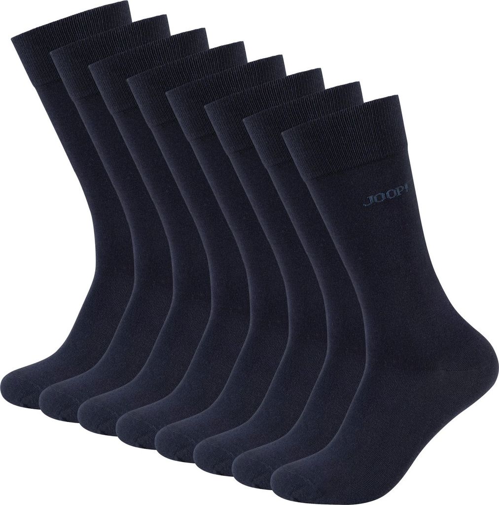 4 Paar JOOP! Uni Socken Organic Baumwolle Businesssocken