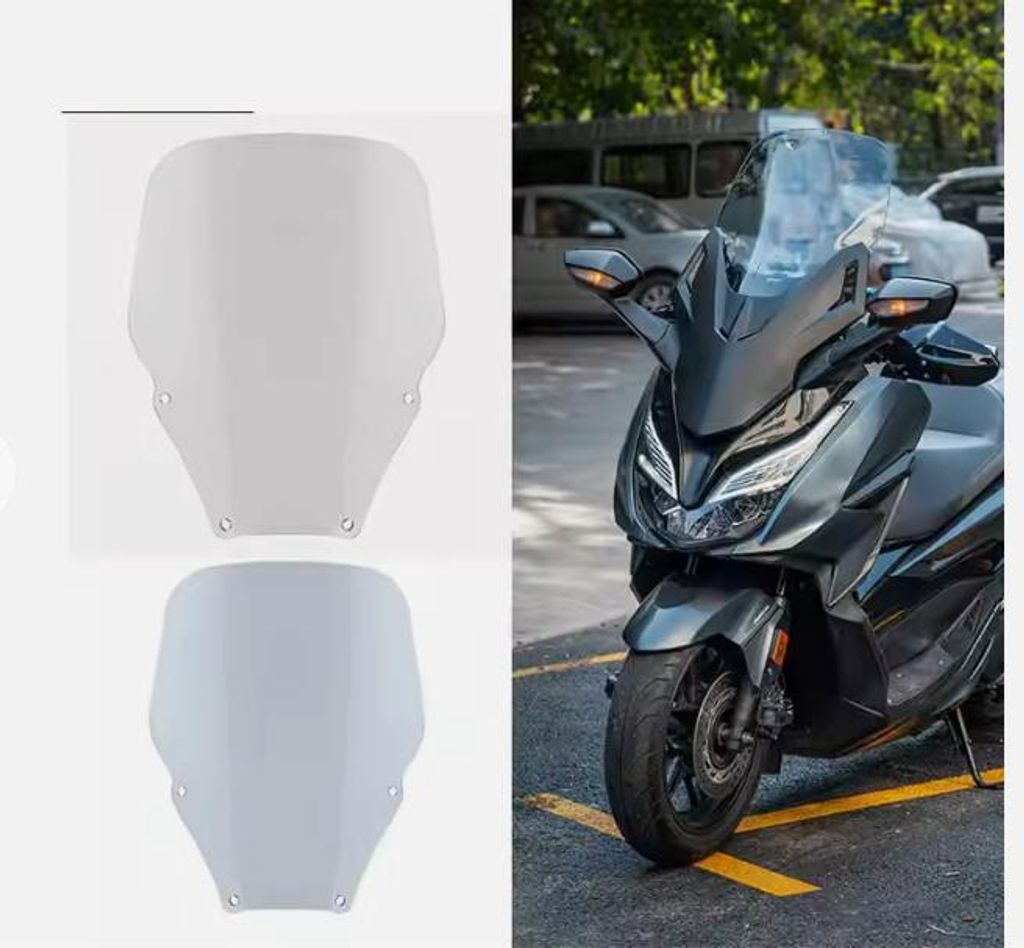 TopX Zubehör WINDSCHUTZSCHEIBE HONDA FORZA NSS 350 21 23 460 46cm VERKLEIDUNG HIT