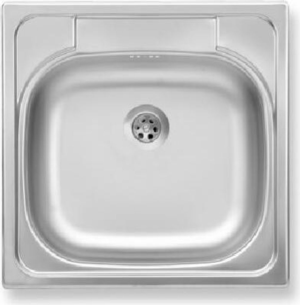 Novaservis Abwäschen - Spülbecken 480 x 480 mm, gewebte Struktur DR48/48TS