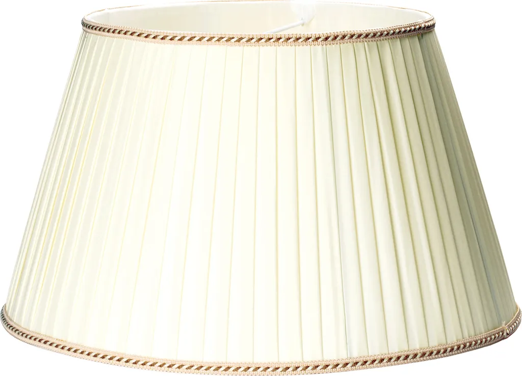 Abat-jour de rechange pour salon grand modèle 45cm tissu crème