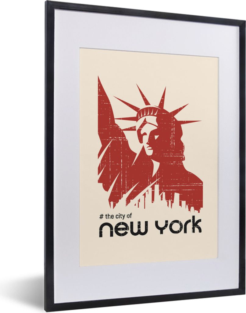 MuchoWow® MuchoWow® Gerahmtes Poster New York - Produktbild 
