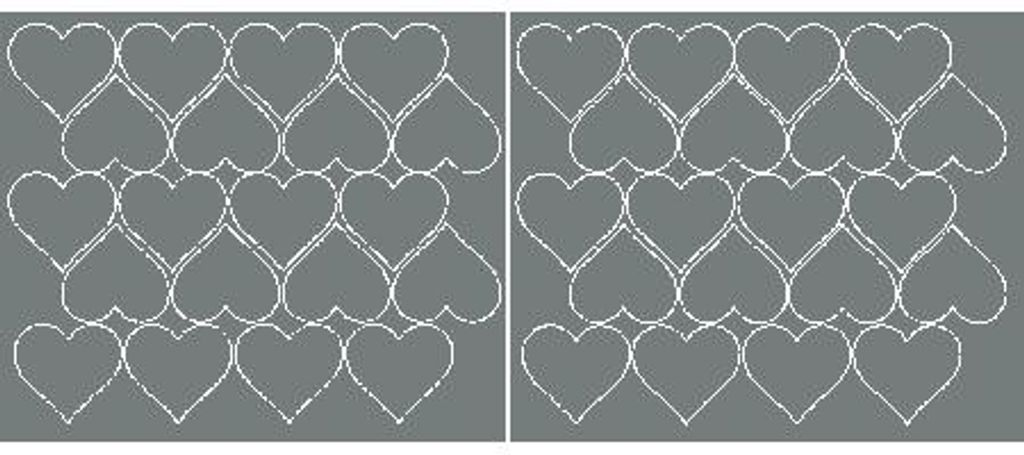 Valentinstag Herzaufkleber 5 cm sticker seduszko 40 Stück grau glänzend.