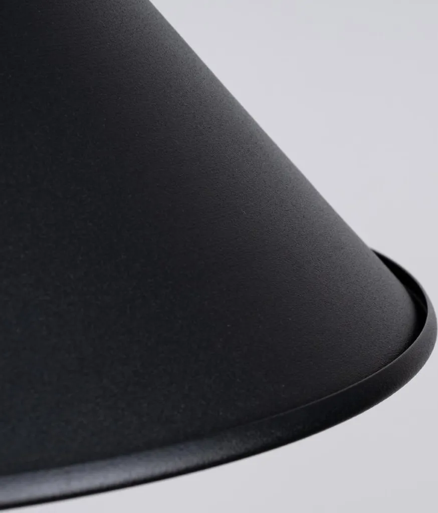 Lampadario Moderno JAGA Nero Sollux - Design Scandinavo Acciaio E27 - 18