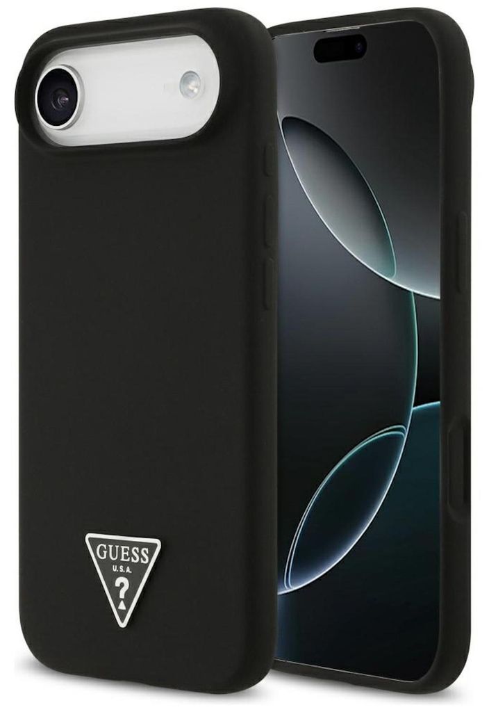 Custodia Guess Silicone Triangle Logo Magsafe Do Iphone 17 Immagine del prodotto 