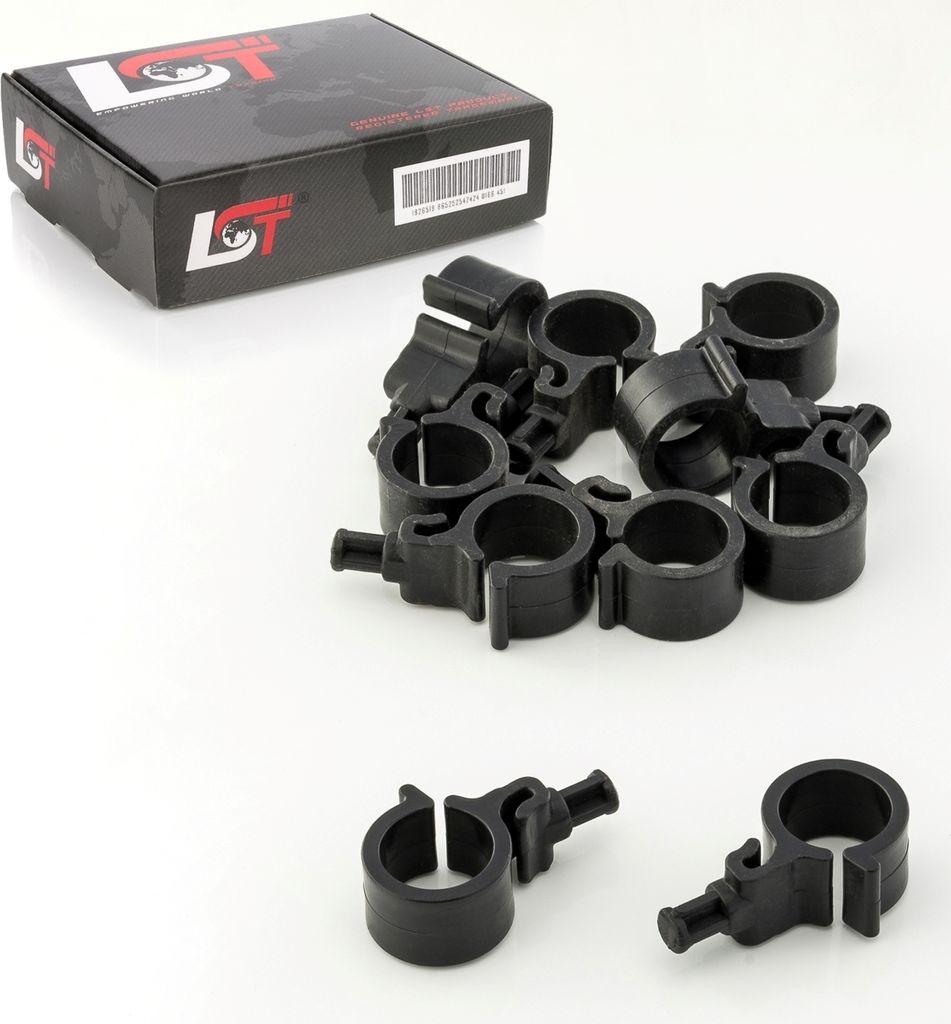 10x Rohrhalter 20mm Halterung Leitung für Micro-Drip-System 360° Bewässerung
